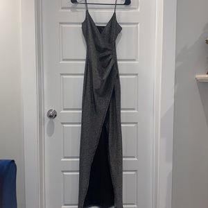 Silver Maxi Dress